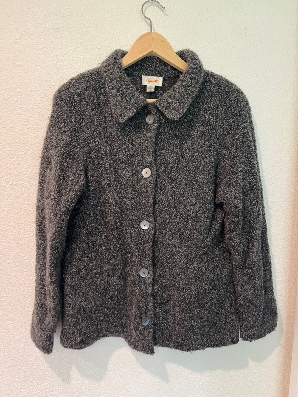 Talbots button up sweater